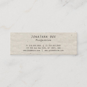 Minitarjeta De Visita Imagen usada con licencia profesional creativa