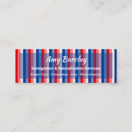 Minitarjeta De Visita Inmigración ciudadana en Estados Unidos