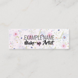 Minitarjeta De Visita Instagram "Floral Bloom" personalizado
