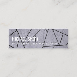 Minitarjeta De Visita Instalador de mosaico