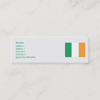 Minitarjeta De Visita Irlanda - Skinny