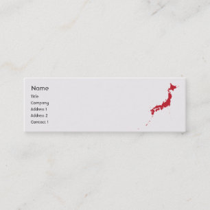 Minitarjeta De Visita Japón - Skinny