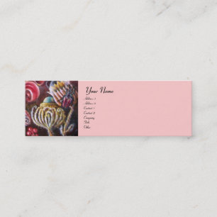 MINITARJETA DE VISITA JARDÍN DE FLORES DE MELISSA