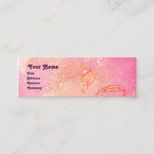 MINITARJETA DE VISITA JARDÍN DE LA PLANTA MÁGICA DE MARIPOSAS PERDIDAS