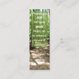 Minitarjeta De Visita La Biblia frente a la palabra de DIOS me lleva min