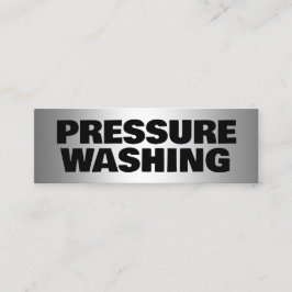 Minitarjeta De Visita Lavado de presión