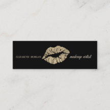 Lips Purpurinas simples y modernos, artista de maq