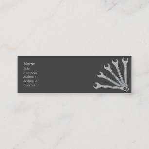 Minitarjeta De Visita Llave - flaca