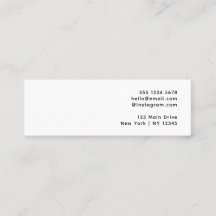 Logo blanco | Personalizado Jewelry Stud Earring B