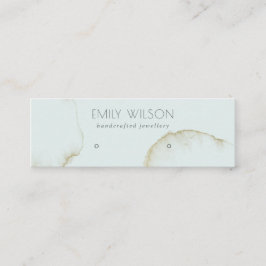 MINITARJETA DE VISITA LOGOTIPO DE VISUALIZACIÓN DE AQUÍ SUAVE ORO ABSTRA