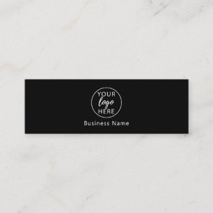 Minitarjeta De Visita Logotipo Profesional Minimalista