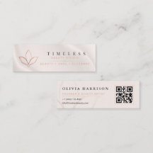 Lujo Suave Branding Minimalista de Belleza en Rosa