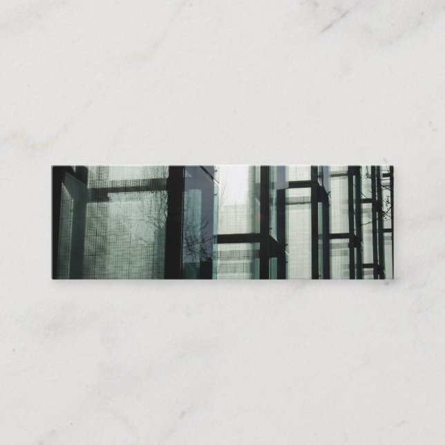 Minitarjeta De Visita Madrugada en Boston - flaca (Anverso)