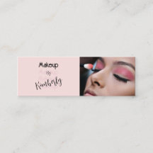Maquillaje de foto de escritura negra rosa sonroja