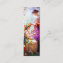 Minitarjeta De Visita Marcador de dos amigos