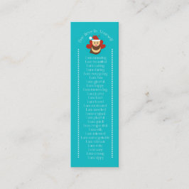 Minitarjeta De Visita Marcapáginas