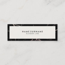 Marfil de mármol negra profesional minimalista de