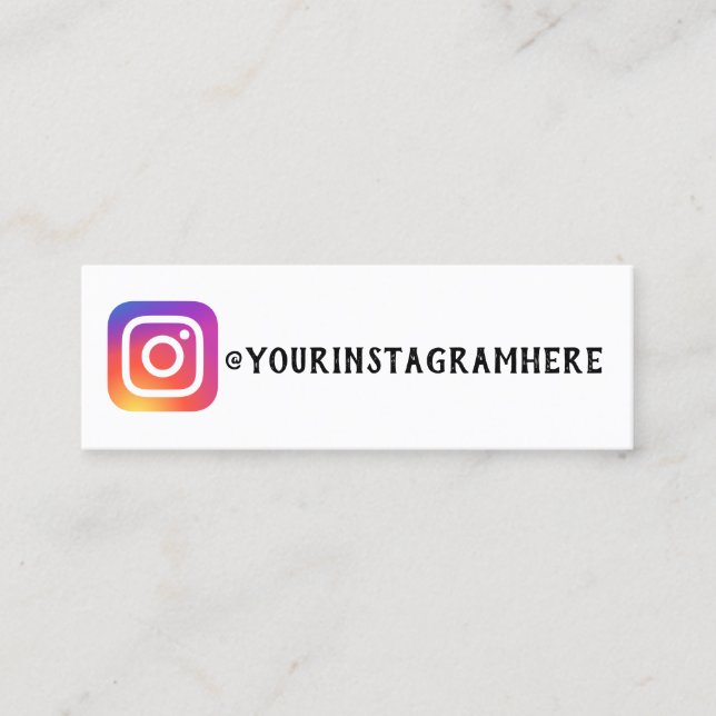 Minitarjeta De Visita medios sociales formales (Anverso)