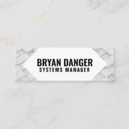 Minitarjeta De Visita Medios sociales personalizados de "Box World"