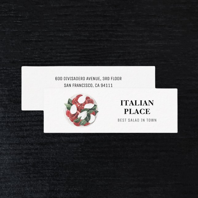 Minitarjeta De Visita Mejor Ensalada Moderna En Profesionales Locales (Subido por el creador)