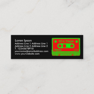 Minitarjeta De Visita Mezcla Pop IV