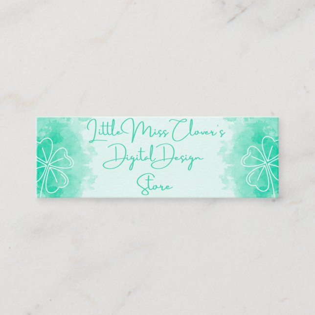 Minitarjeta De Visita minar (Anverso)