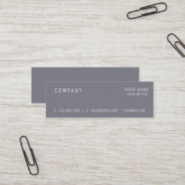 Minitarjeta De Visita Mini BusinessCard versátil moderno minimalista