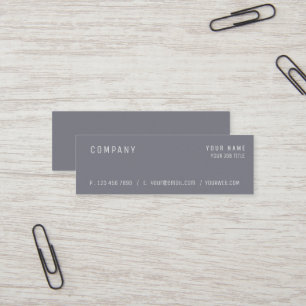 Minitarjeta De Visita Mini BusinessCard versátil moderno minimalista