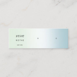 Minitarjeta De Visita Mini de rienda de gradiente de guiones