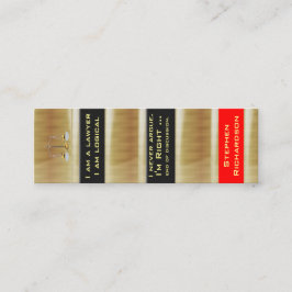 Minitarjeta De Visita Mini señales