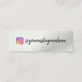 Minitarjeta De Visita Minitarjeta holográfica de cambio de color