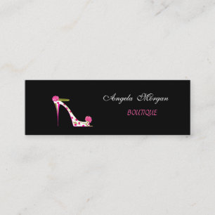 Minitarjeta De Visita Moderno Profesional Elegante Estilo-Talón