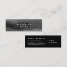 Monograma resumen de ondulación de color blanco y 