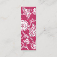 Motivo del patrón de Batik de aves y flores