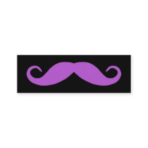 Mustache Orquídea Medio