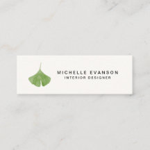 Naturaleza de la hoja de Ginkgo verde simple