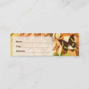 Minitarjeta De Visita Naturaleza de otoño