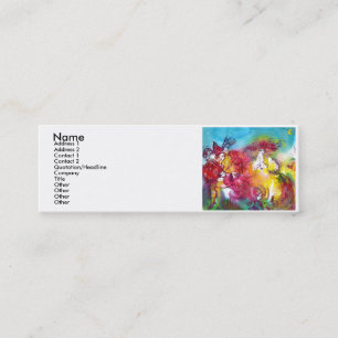 Minitarjeta De Visita NOCHE DE CARNAVAL / Mascarada veneciana, música de