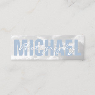 Minitarjeta De Visita Nubes   Fotografía