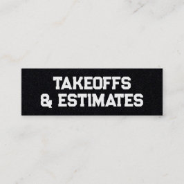 Minitarjeta De Visita Ofertas y estimaciones