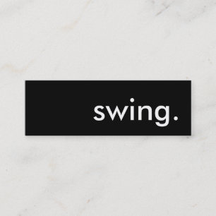 Minitarjeta De Visita oscilación.