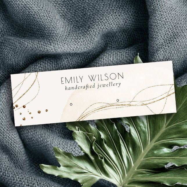 Minitarjeta De Visita Pantalla De Conducción Del Purpurina Marfil Gold S (Subido por el creador)