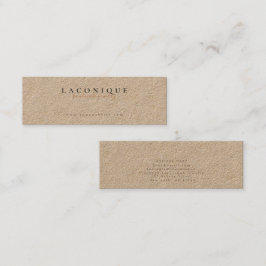 Minitarjeta De Visita Pantalla de joyas | Joyería | Kraft