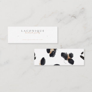 Minitarjeta De Visita Pantalla de joyas   Leopardo   Acuarela