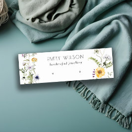 Minitarjeta De Visita Pantalla de riego de Wreath Wreath Stud de flores 