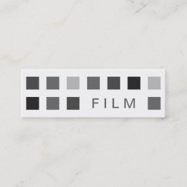 Minitarjeta De Visita PELÍCULA (cuadrados de la MOD)