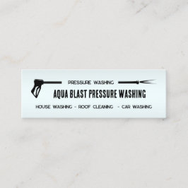 Minitarjeta De Visita personalizado de lavado a presión 🌊 QR