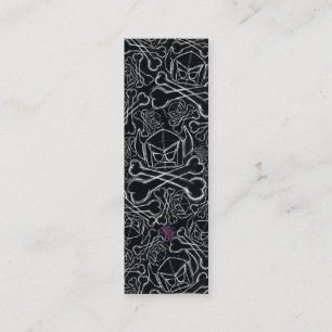 Minitarjeta De Visita Personalizado suda de negro