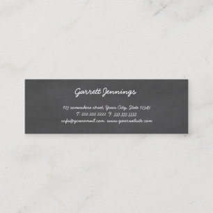 Minitarjeta De Visita Pizarra CustomizeABLEs