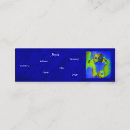 Minitarjeta De Visita Planificador de eventos - Masquerade